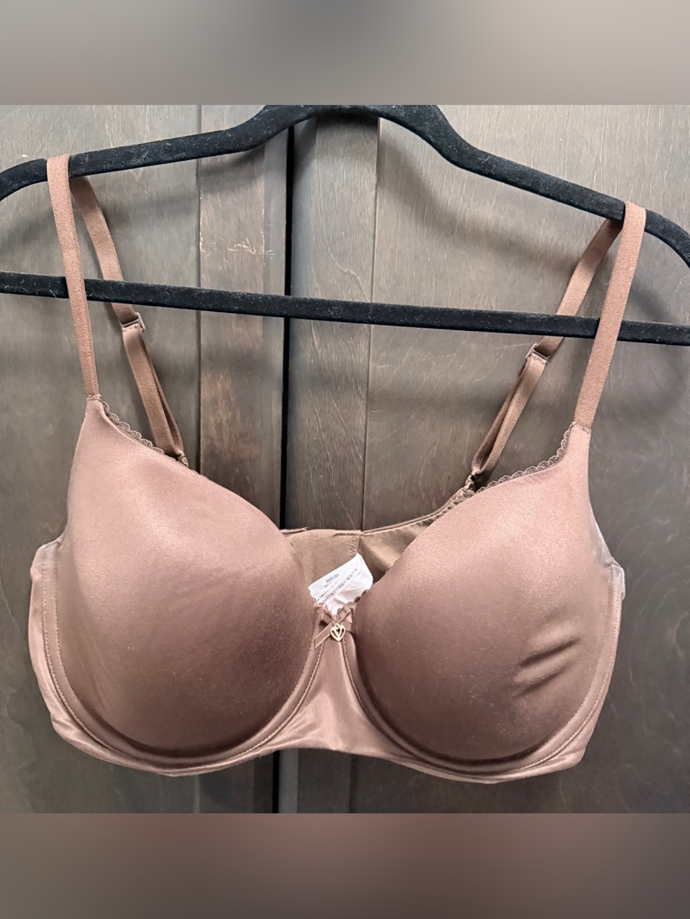 Victoria’s Secret Body by Victoria Lined Demi Smooth T-Shirt Bra - Brown
